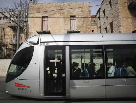 מפת הרכבת הקלה - צילום: הדס פרוש